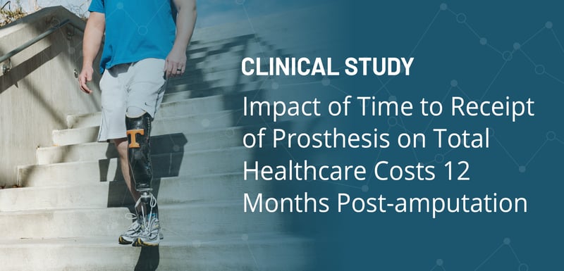 Hanger Study impact of time to receipt of prosthesis on total haelthcare costs 12 months post-amputation-1